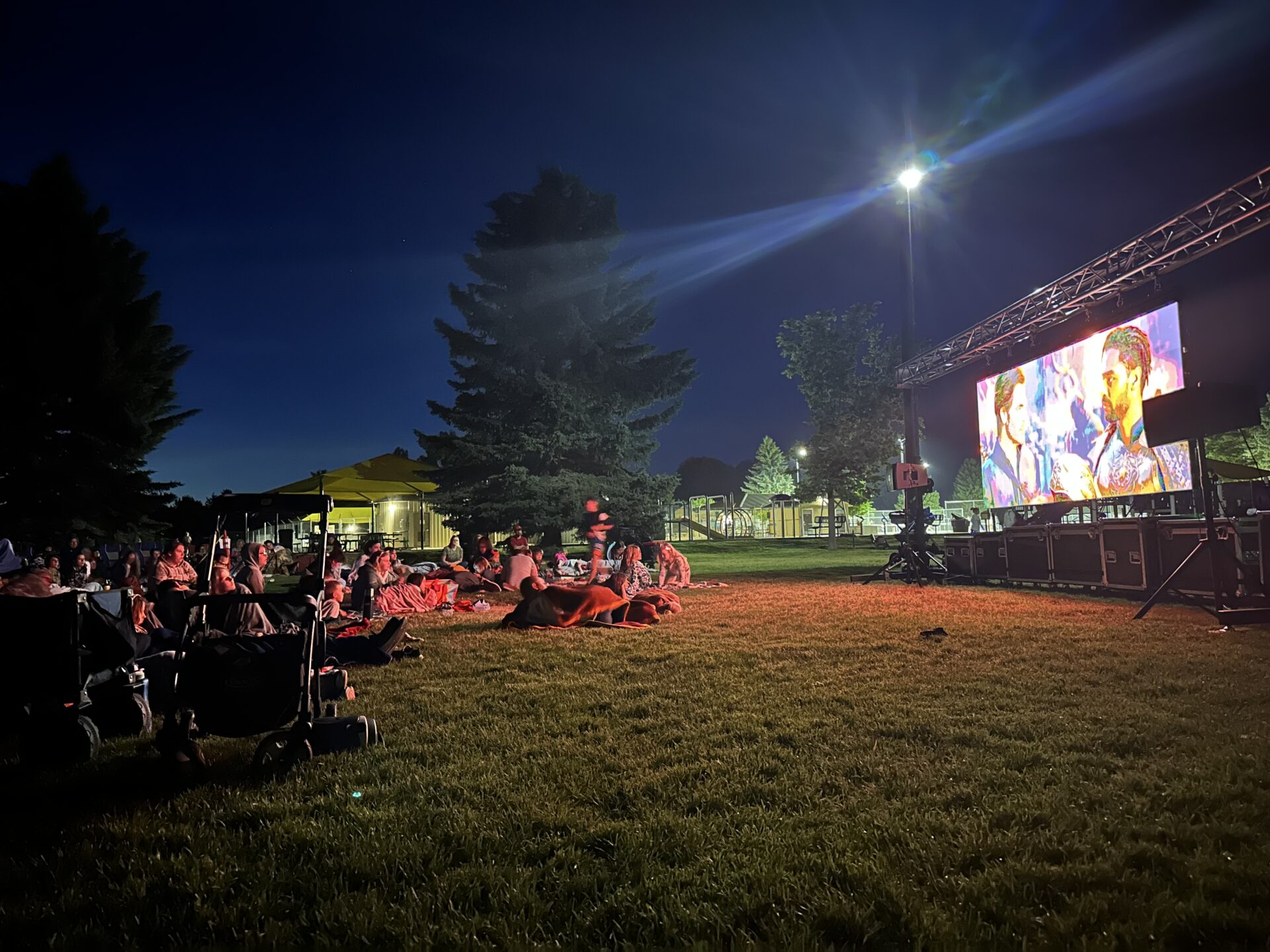 Hosting a Ultimate Outdoor Movie Night with A&B Productions
