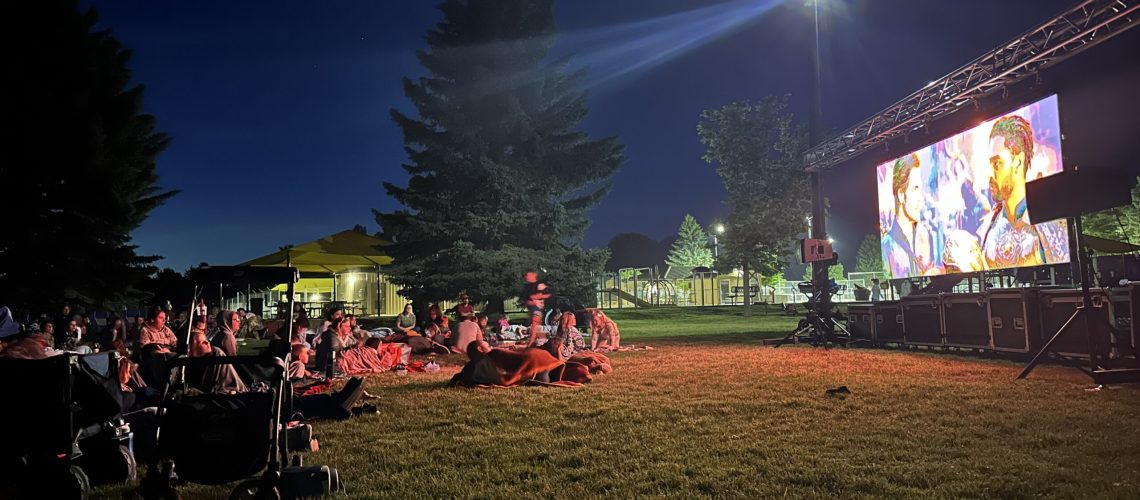 Hosting a Ultimate Outdoor Movie Night with A&B Productions