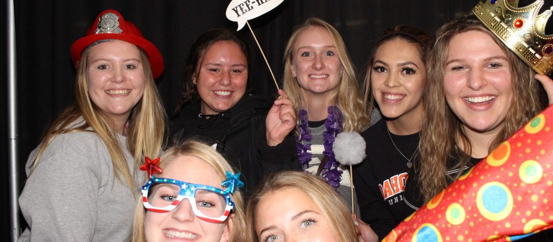 BUYI Kids using Photo Booth at A&B Productions event